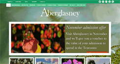 Desktop Screenshot of aberglasney.org